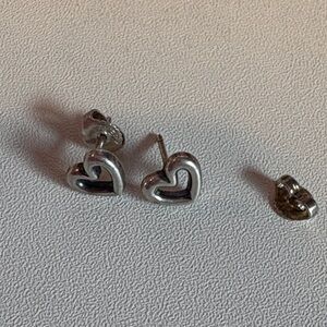 James Avery Heart Earrings